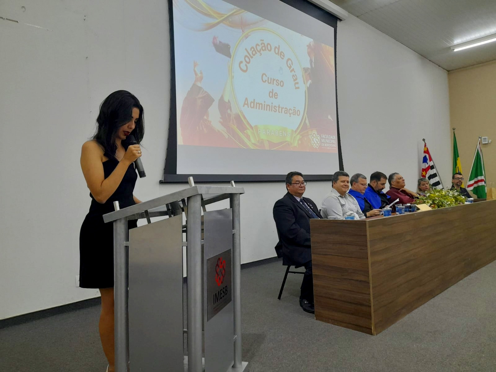 Formatura da 33ª turma de Administração